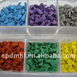 1-4mm colorful EPDM rubber granule