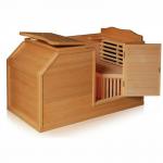 1 person half mini far infrared sauna GT-SHTM02