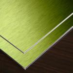 golden brush composite aluminium panel &amp; acp