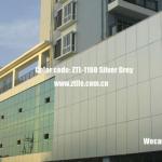 Wecan aluminum and plastic composite wall decorative materials-ZTL-1100 Silver Grey