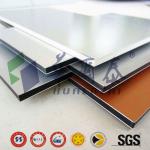 China Top Brand 3-5mm aluminum sandwich panel for wall system