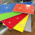 Aluminum Coated with Laser Effect Series Aluminum Composite Panels Price-1220*2440mm; 1250*3200mm; 1550*5000mm