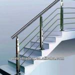 high quality stainless steel staircase railings-P-LG