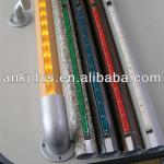 LED Lighting Handrail Steel ZAMAK Zinc Alloy Veneer Profile Wrapping 35mm