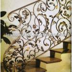 Wrought Iron Railings for Indoor Stairs / Iron Stair Handrail