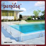 glass pool fence design from Demose