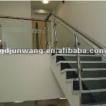 stainless steel glass stair guard rail JW-D12007.1-JW-D12007.1