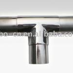 Stainless steel three way pipe fitting