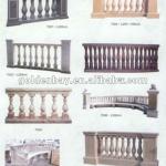 polishing stone marble granite balcony stair railing handrail interior exterior balustrade baluster-GB-008