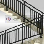Galvanized Steel Indoor Stair Railings