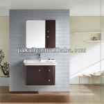 PVC modern Bathroom Cabinet with basin and mirror JKL-P5518