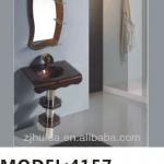 Exquisite workmanship Tempred Glass bathroom cabinet 4157-4157