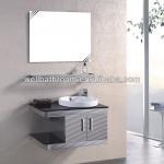 SL-8845 Stainless steel frame bathroom vanities