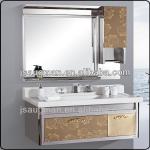modern design stainless steel bathroom mirror cabinet/sanitary ware china model 9017