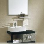 Top quality stylish fancy vanity mirror bathroom cabinet-M-128