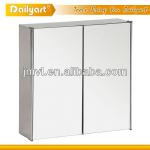 Two-door triangle bathroom mirror cabinets-V023004
