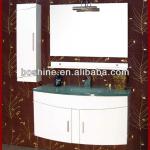 Bathroom furniture luxurious white PVC wall Bathroom furniture-BS-2056-1