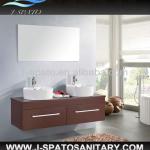 Double basin bathroom vanity for modern bathroom-JS-B012