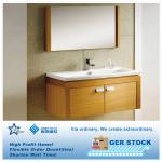 BATHROOM WALL HUNG CABINET WITH CERAMIC BASIN SINK and MIRROR-K120030300C1/B150060047