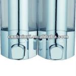 2013 hot selling wall mounted ABS plastic manual liquid soap dispenser 450mmX2 for hotel or home use.
