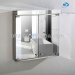 high quality stainless steel bathroom mirror cabinet with light 7002