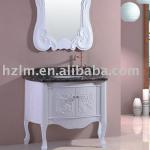 classic white pvc bathroom cabinet-LM1602