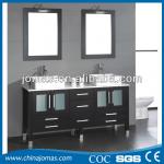 61&#39;&#39; hot modern free standing double basin wooden bathroom vanity bathroom cabinet bath furniture bathroom furniture