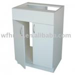 Double Door PVC Film Faced Bathroom Cabinet-HA-B-019