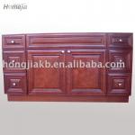 Cherry Shaker Bathroom Cabinet-HJBV-52