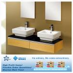 Bathroom Wooden Vanity Unit/Cabinet Basins Drawers Mirror-B150060043(K120030100N1)