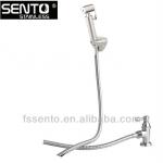 SENTO toliet bidet shower with angle valve stainless steel construction-B-86A