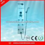 6 massage back jets shower handle tempered glass shower panel (HG-205)-HG-205