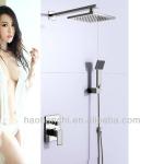 wall mounted Square Shower sets with brass material and stainless steel shower head-HC-3054