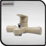 Fashionable Simple Special Design Marble Brass single handle bathtub faucet-2113-P