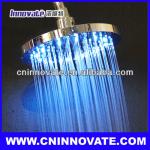 LED shower, 86102, temperature sensor, 3color change, 8inch round-I-LRS86102