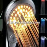 (B+G+R) Temperature control plastic LED shower head-XS-SH-14