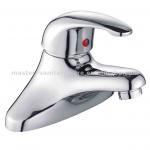 One Lever Contemporary Brass Bathtub Mixer and Taps-DSC-9840