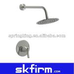 Contemporary Wall Mounted Stainless Steel Bath Shower Set-sk-9301B