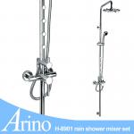 Arino single lever wall mounted bath jet&amp;hand shower&amp;rain shower set-H-8901