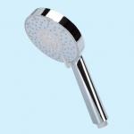 5-function Plastic Shower Head (made of plastic and elegantly nickle plated water saving shower)-SH208-5T