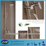 Stainless Steel SUS 304 Lead-free Brush Shower Set-LWF-SS11003