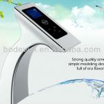BDW-19006 Fashional Luxury Intelligent Digital Touch Screen Bathroom Basin Faucet Mixer