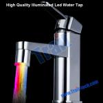 Factory price CE&amp;ROHS Certificates! High Quality Illuminated Led Water Tap Copper LED Faucet,LED Tap,Basin Faucet(7 Color)-T-LEDFN-1014RHigh Quality Illuminated Led Water Ta