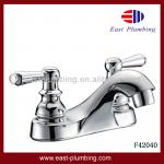 East-plumbing Dual Handle Basin Faucet With High Quality F42040