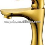 elegant single-lever golden color basin faucets 80 1101G