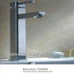 Hot Sale New Design Artistic Brass Basin Faucet with Single Handle-5989