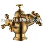 gold color brass bidet mixer 12/E1043-04/E1043