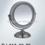 RJ-313 6&quot; 8&quot; Brass &amp; Stainless Steel made Magnifying Mirror