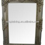 2014 hot-sale large wood framed wall mirrors ornate wall mirror silver mirror DTX2045