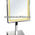 Square table magnifying LED mirror for makeup/shaving(2M297)-2M297